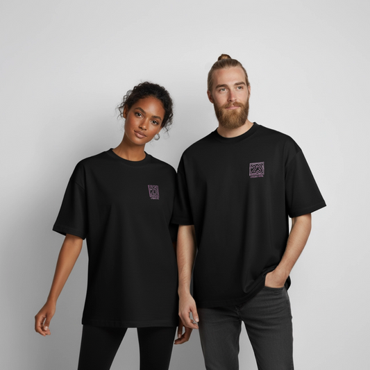Heavyweight Unisex Boxy T-Shirt von stanley/stella - Schwarz