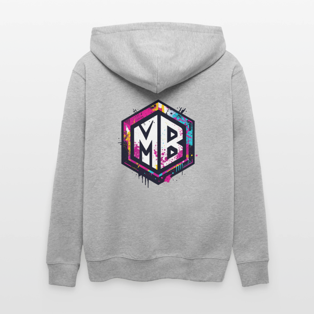 Stanley/Stella Unisex Bio-Kapuzenjacke CULTIVATOR - Grau meliert