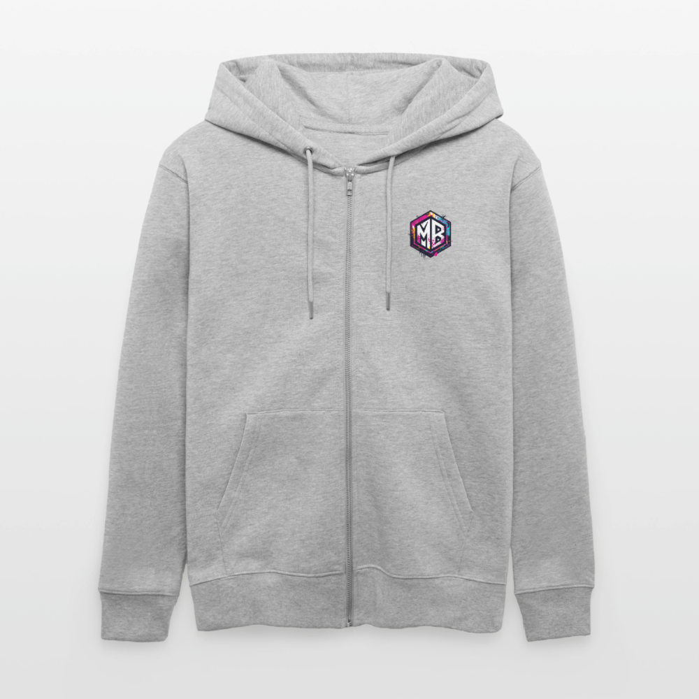 Stanley/Stella Unisex Bio-Kapuzenjacke CULTIVATOR - Grau meliert