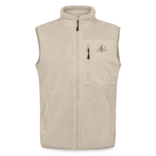 Stanley/Stella MEDIUM FIT Unisex Sherpa Vest - Beige
