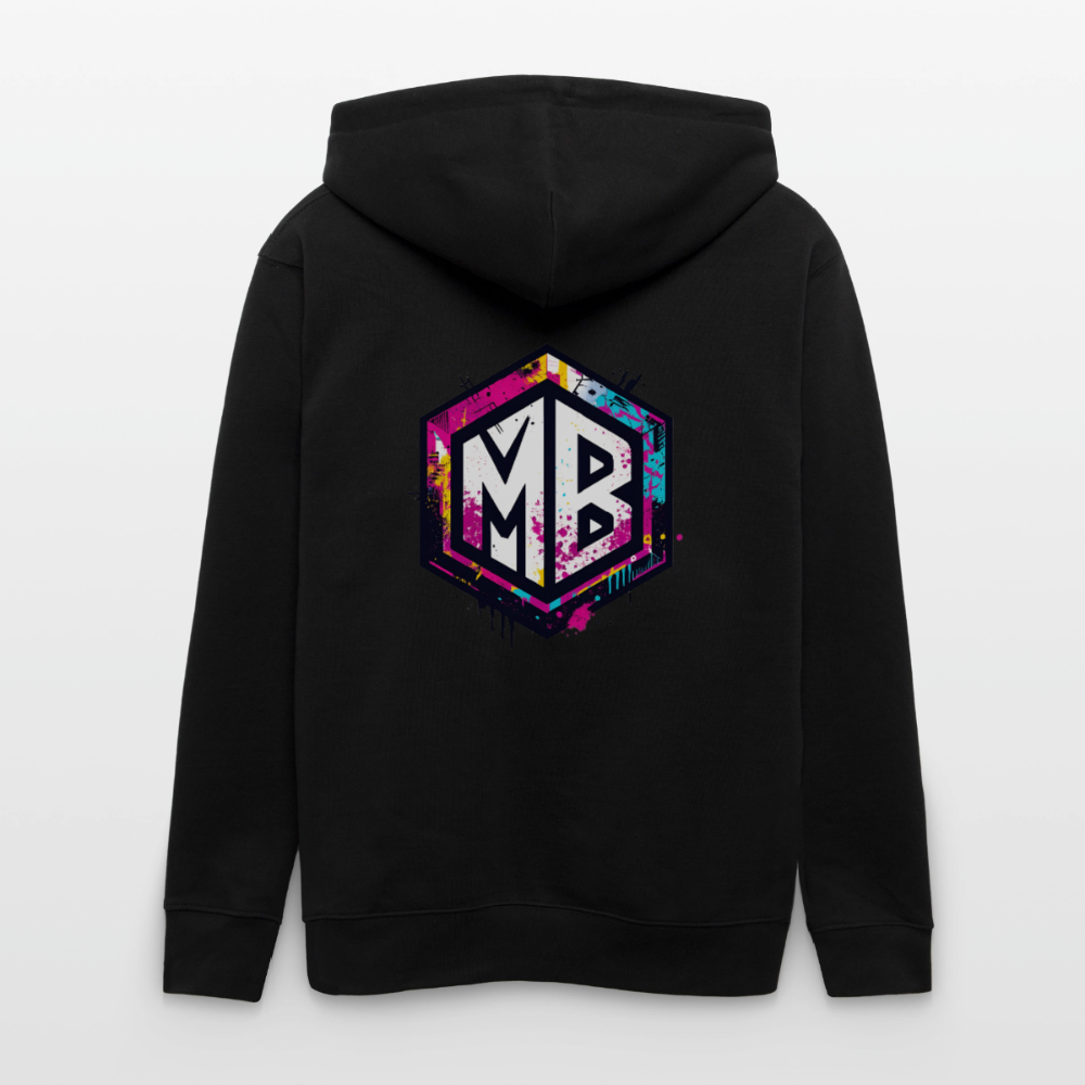 Stanley/Stella Unisex Bio-Kapuzenjacke CULTIVATOR - Schwarz