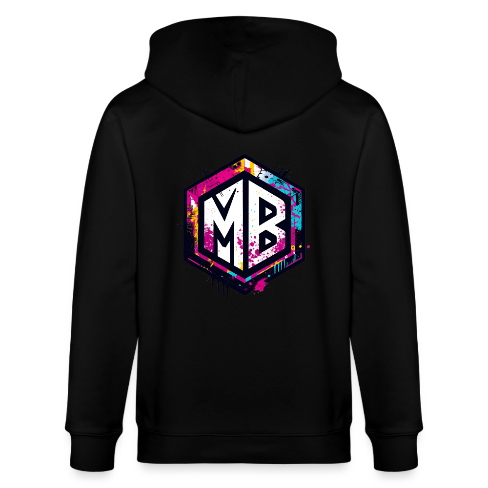 Stanley/Stella Unisex Bio-Kapuzenjacke CULTIVATOR - Schwarz