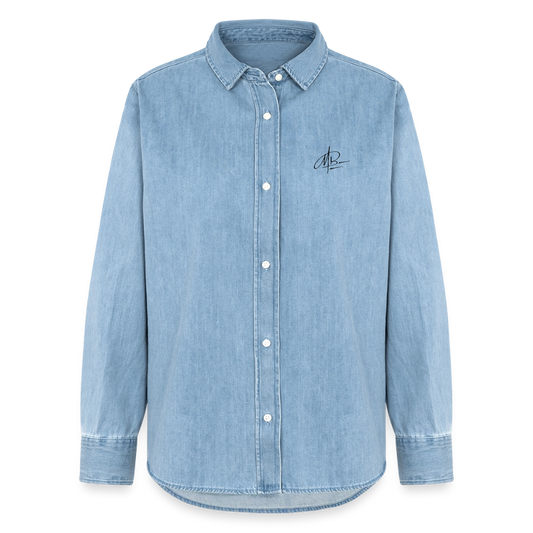 Stella Women’s Denim Shirt - verwaschenes Hellblau